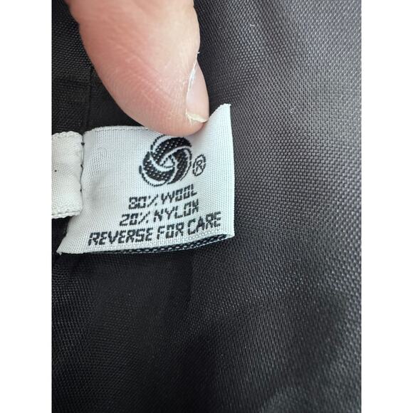 "LESLIE FAY" Wool Blend Double Breasted Women's Coat SZ 10 Preppy Old Money - Picture 7 of 14